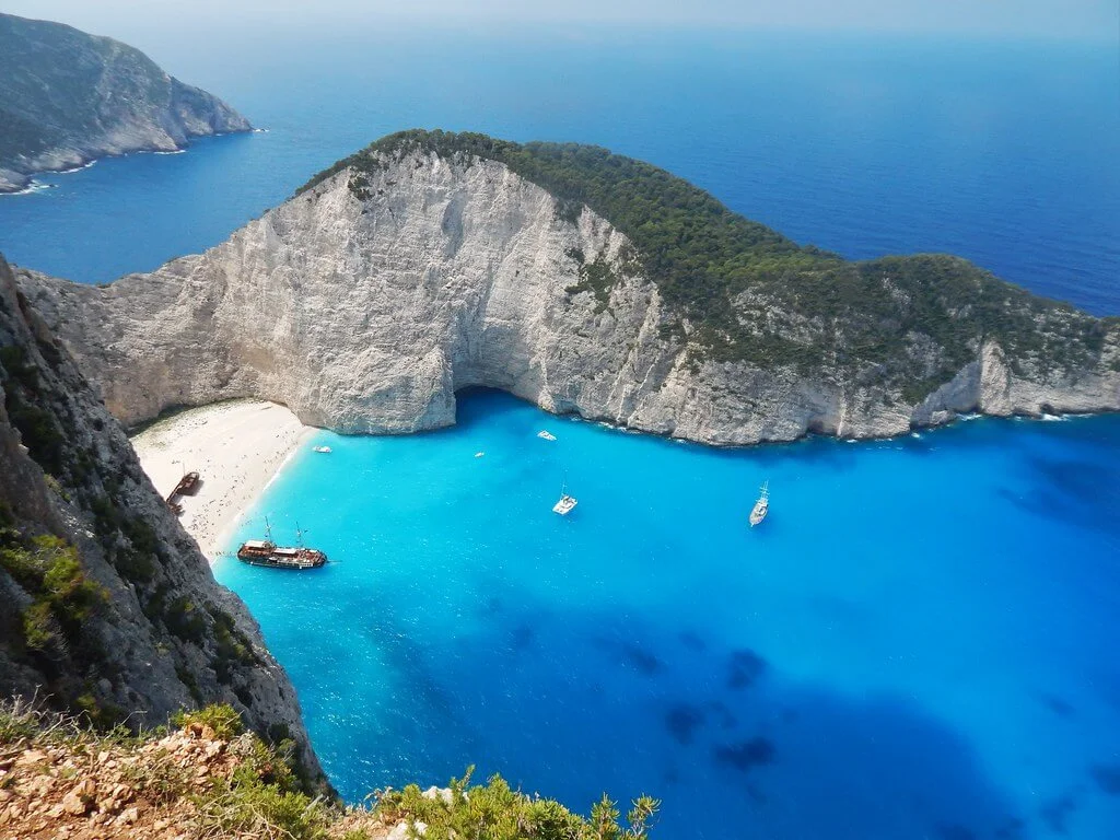 Baie du Naufrage, Grèce