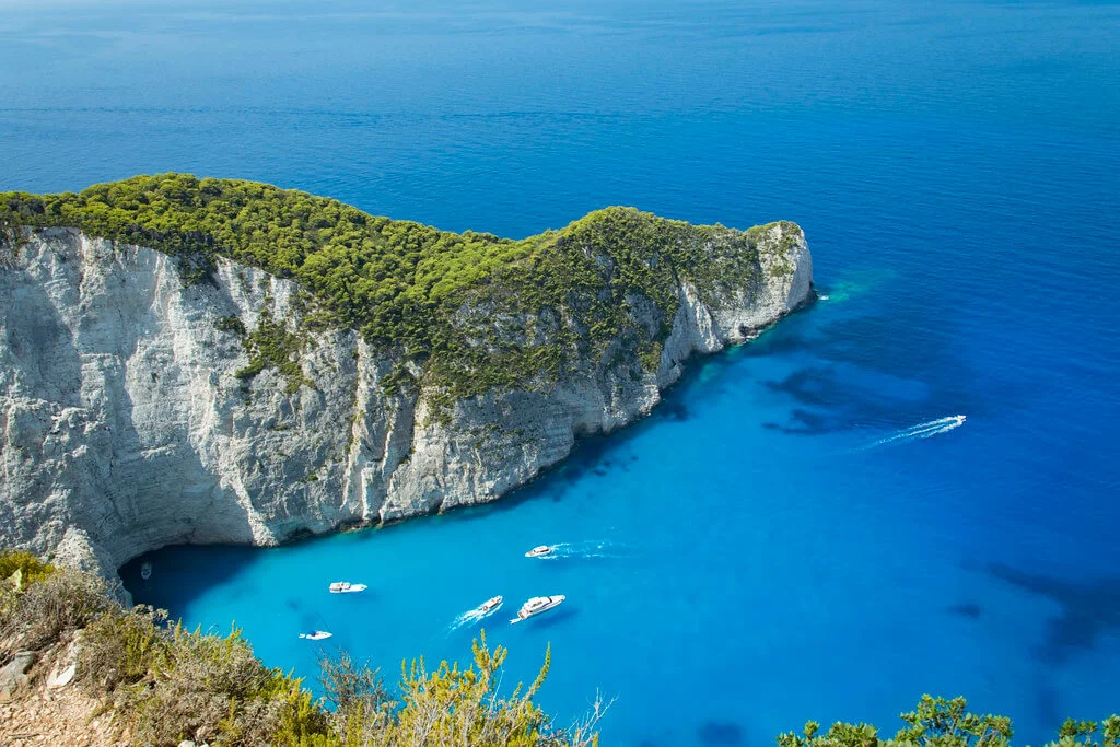 Baie du Naufrage, Grèce