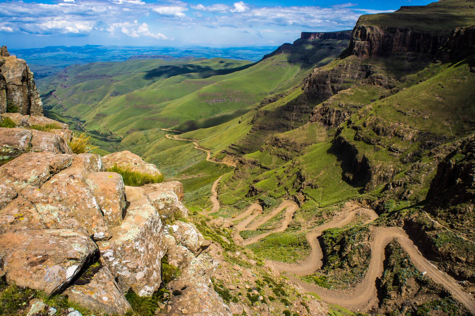 Col Sani, Afrique du Sud, Lesotho