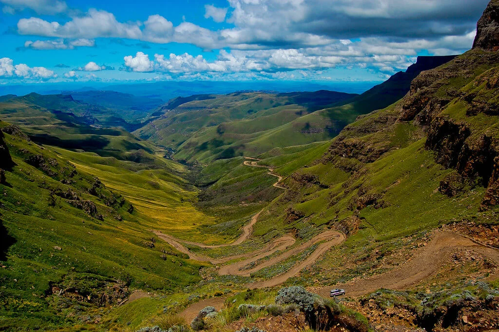 Col Sani, Afrique du Sud, Lesotho