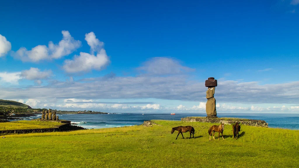 Parc national de Rapa Nui, Chili, Île de Pâques