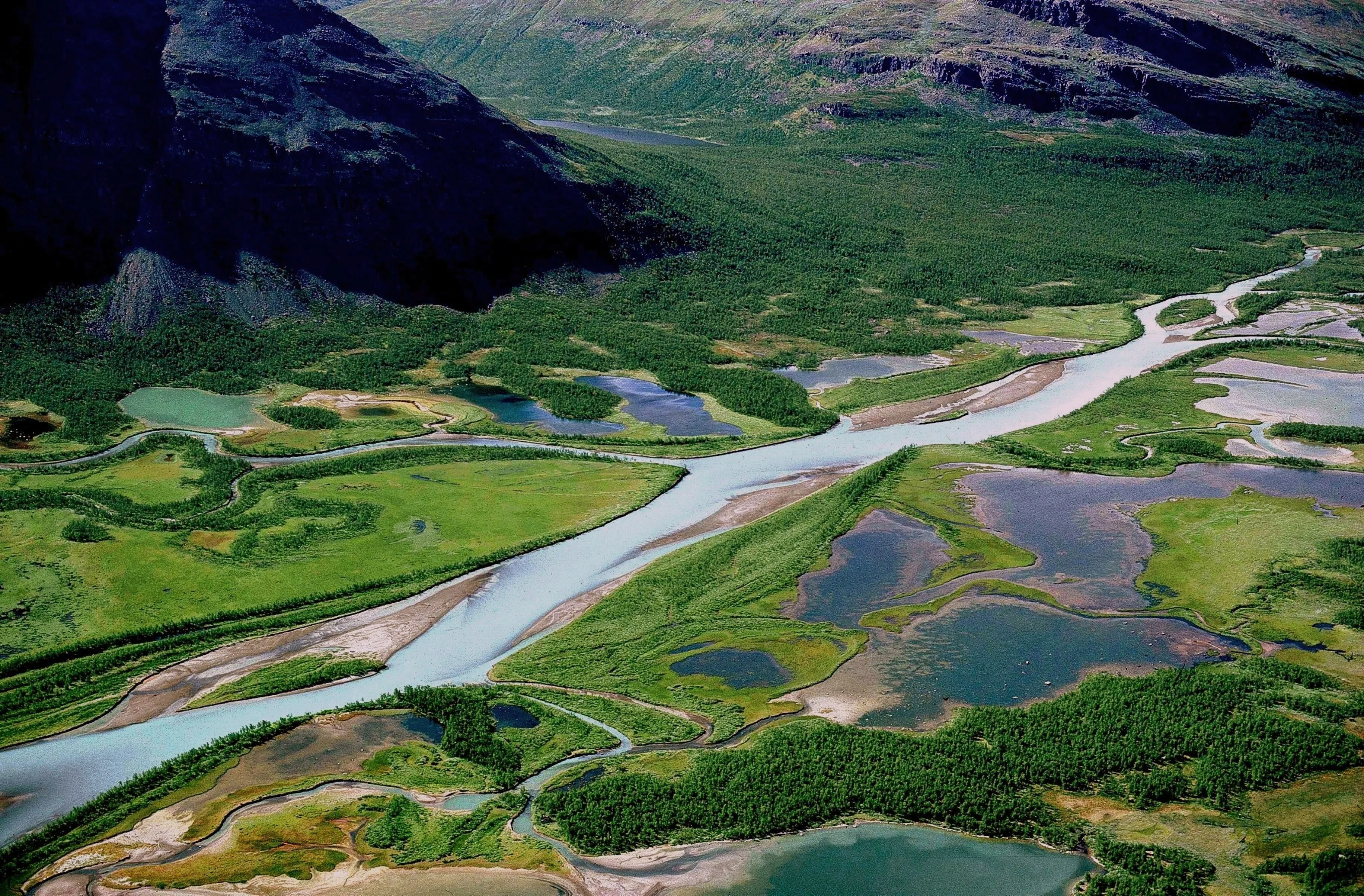 Delta de Laitaure, Suède
