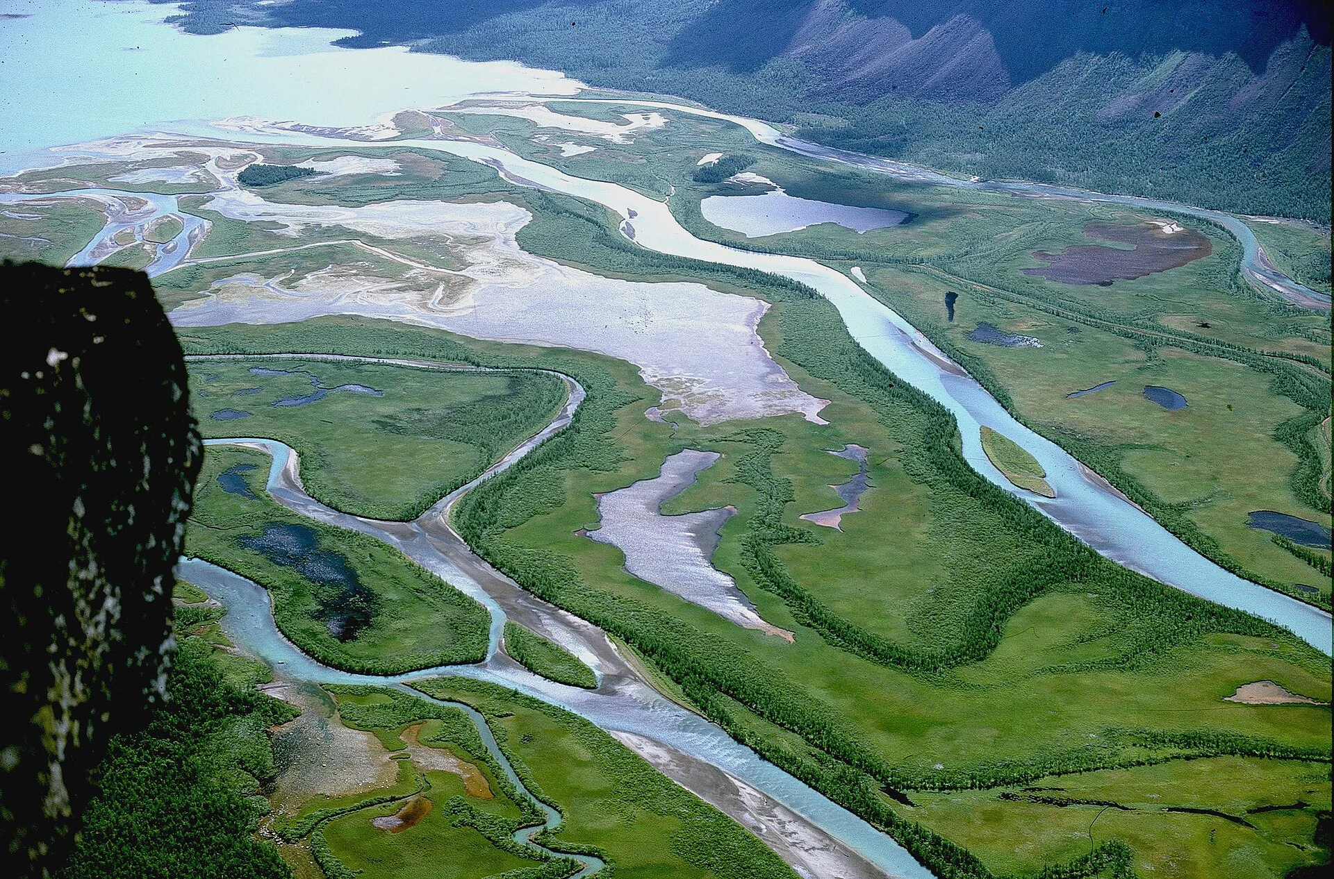 Delta de Laitaure, Suède