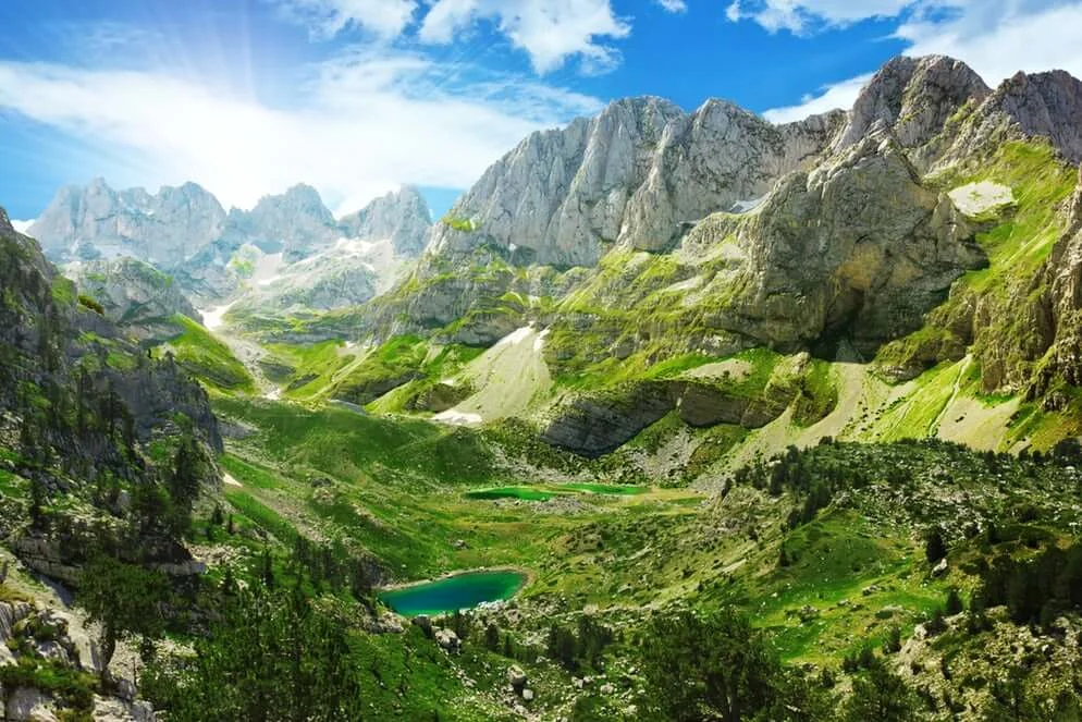 Bjeshket e Nemuna, Albanie, Albanie, Kosovo