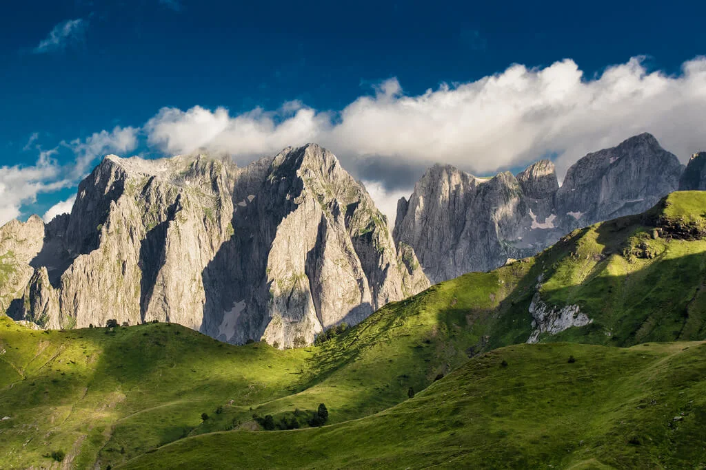 Bjeshket e Nemuna, Albanie, Albanie, Kosovo