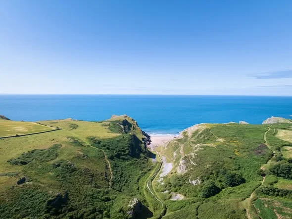 Mewslade Bay, Pays de Galles
