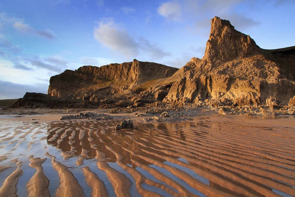 Mewslade Bay, Pays de Galles