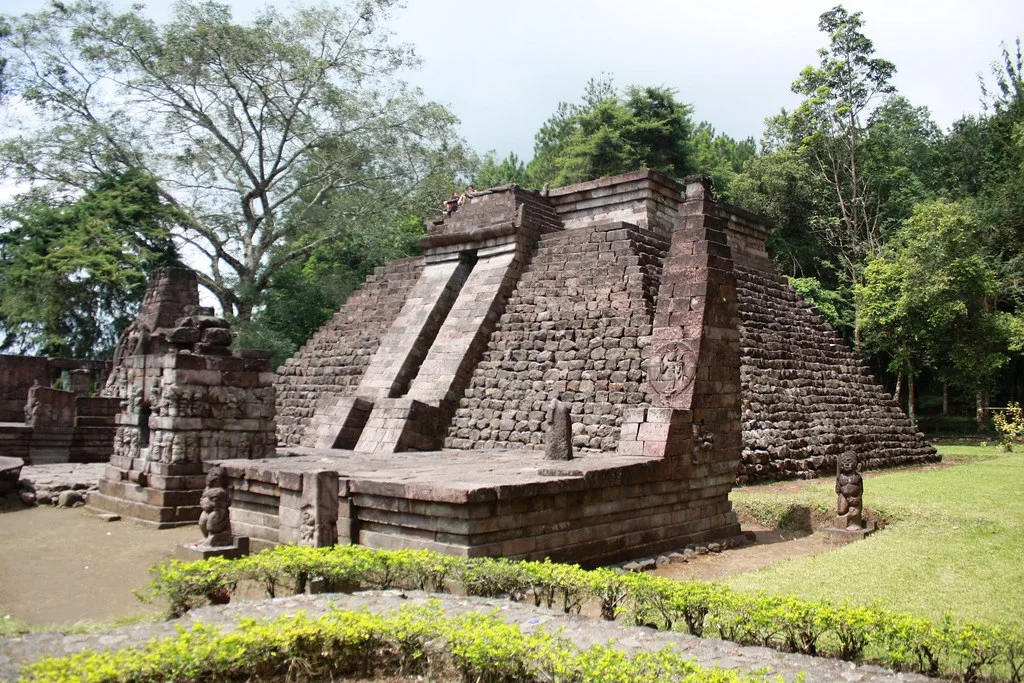 Temple de Sukuh, Indonésie