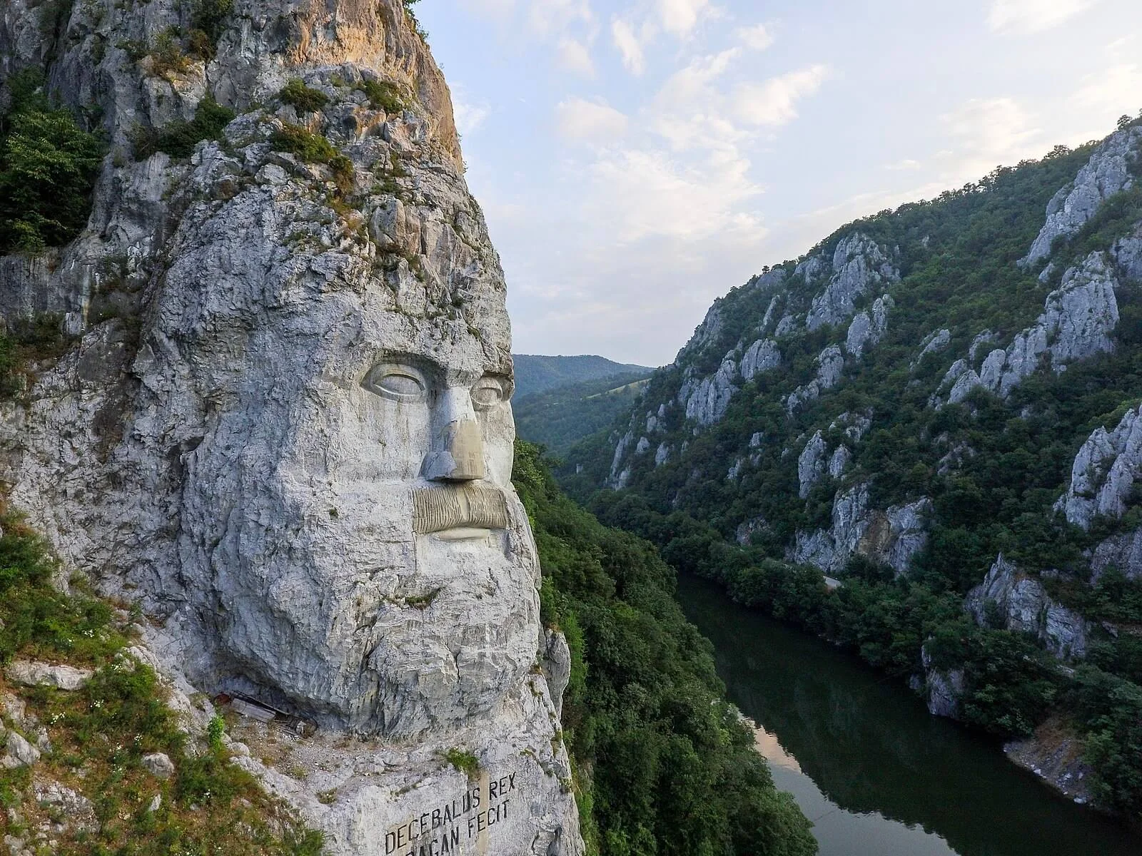 Sculpture de Décébale, Roumanie