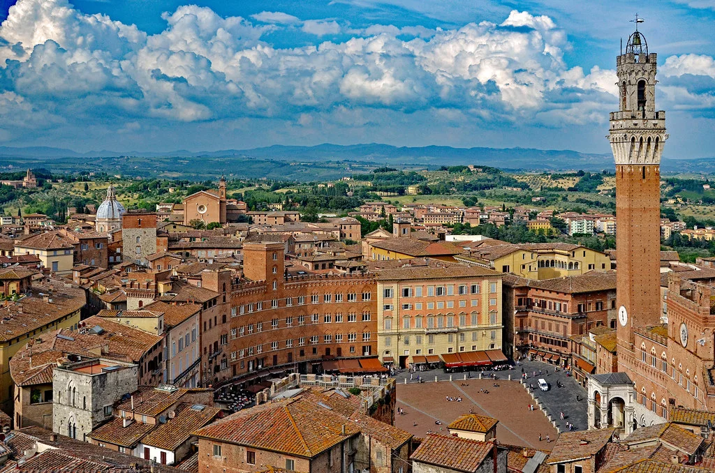 Piazza del Campo, Italie