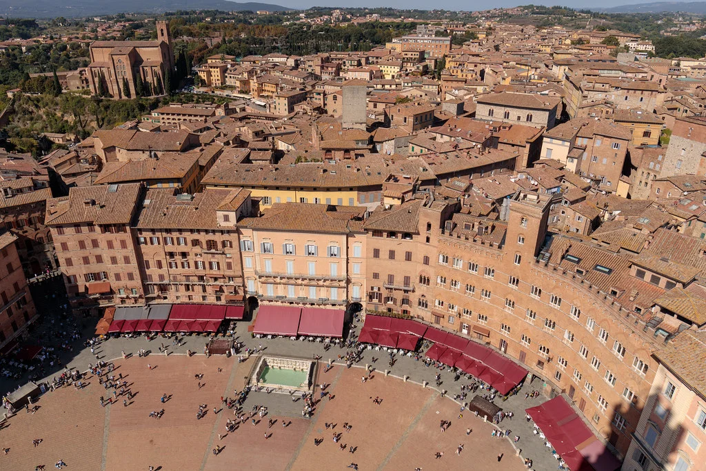 Piazza del Campo, Italie