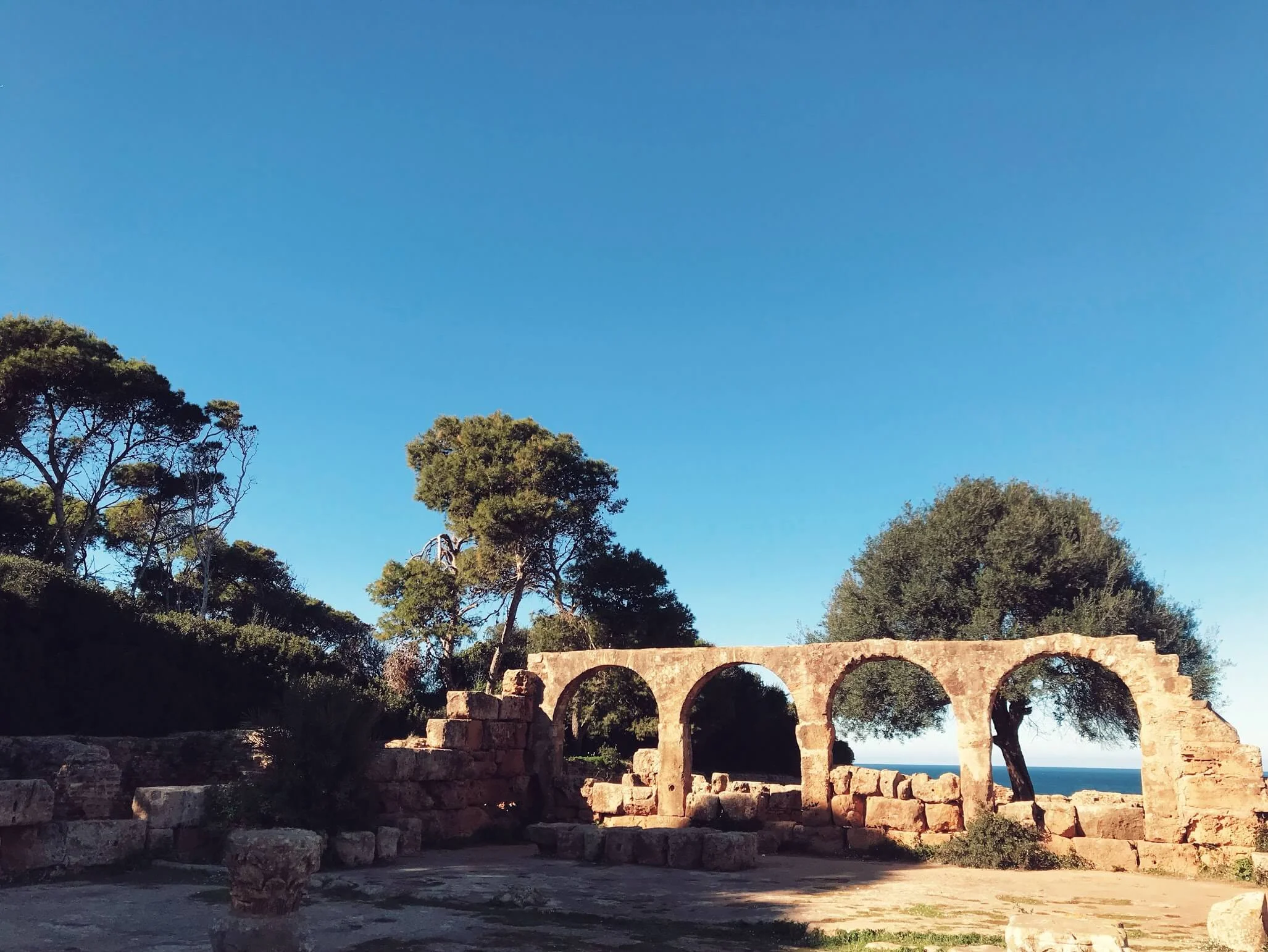 Ruines romaines de Tipaza, Algérie