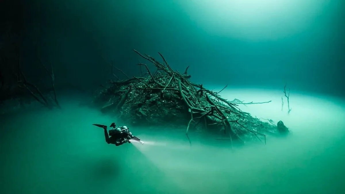 Cenote Angelita , Mexique