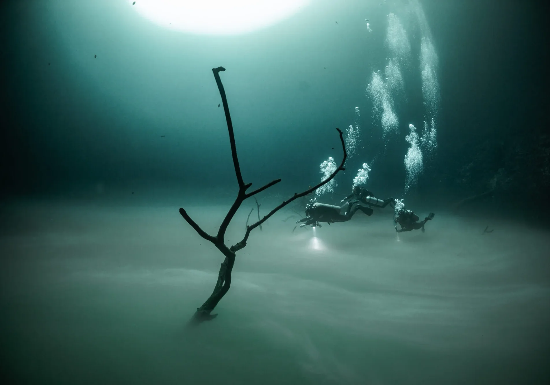 Cenote Angelita , Mexique