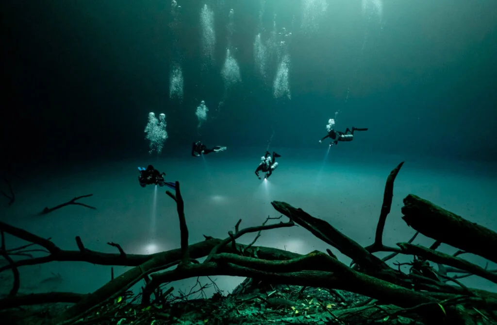 Cenote Angelita , Mexique