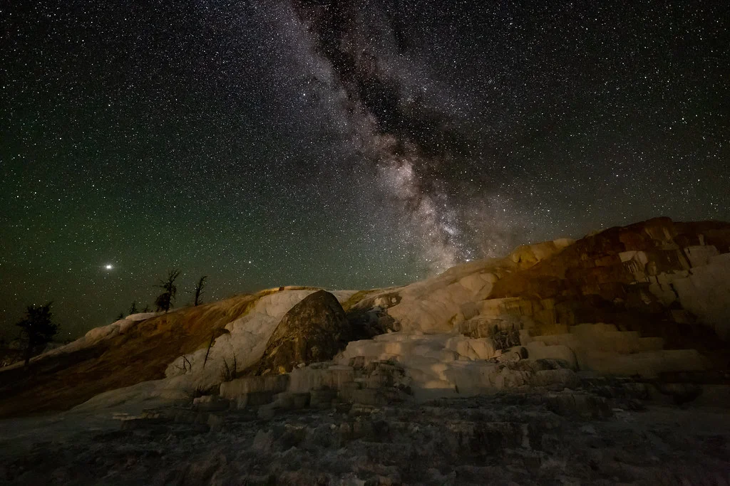 Mammoth Hot Springs, États-Unis
