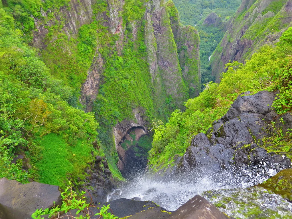 Cascade de Vaipo, Polynésie française
