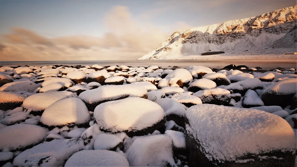 Unstad Beach, Norvège