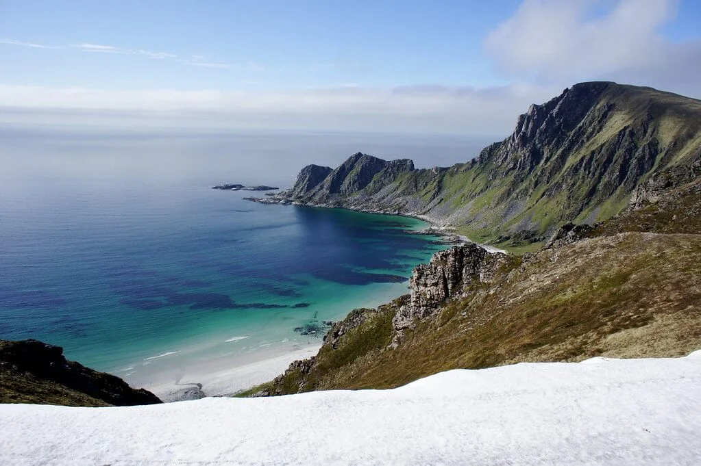 Hoyvika Beach, Norvège