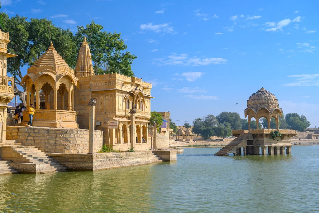 Gadisar Lake, Inde