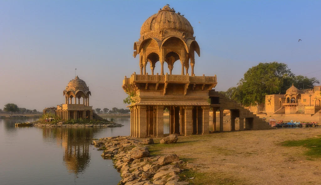 Gadisar Lake, Inde