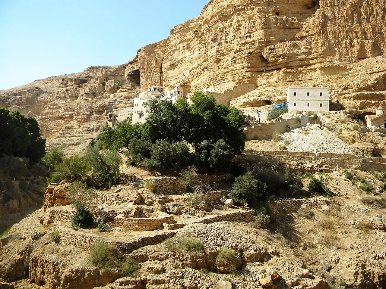 Monastère Saint Georges de Choziba, Palestine