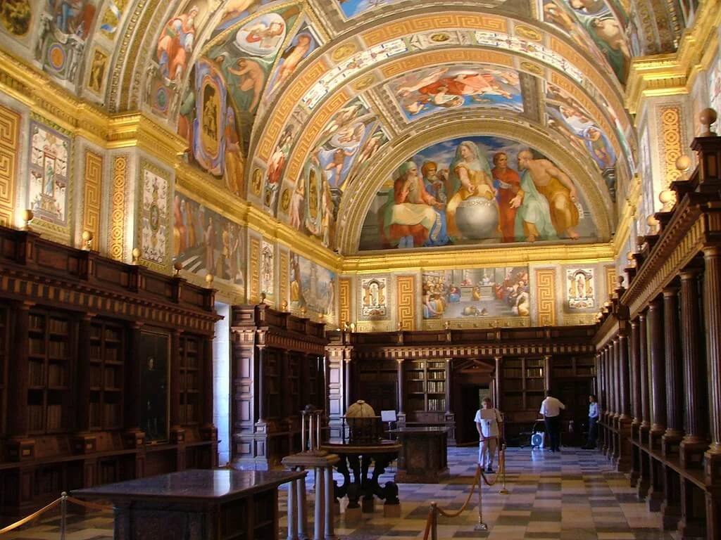 Bibliothèque royale de Saint-Laurent-de-l'Escurial, Espagne
