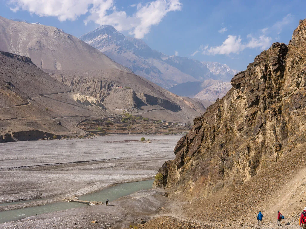 Kali Gandaki, Chine, Népal, Inde, Népal
