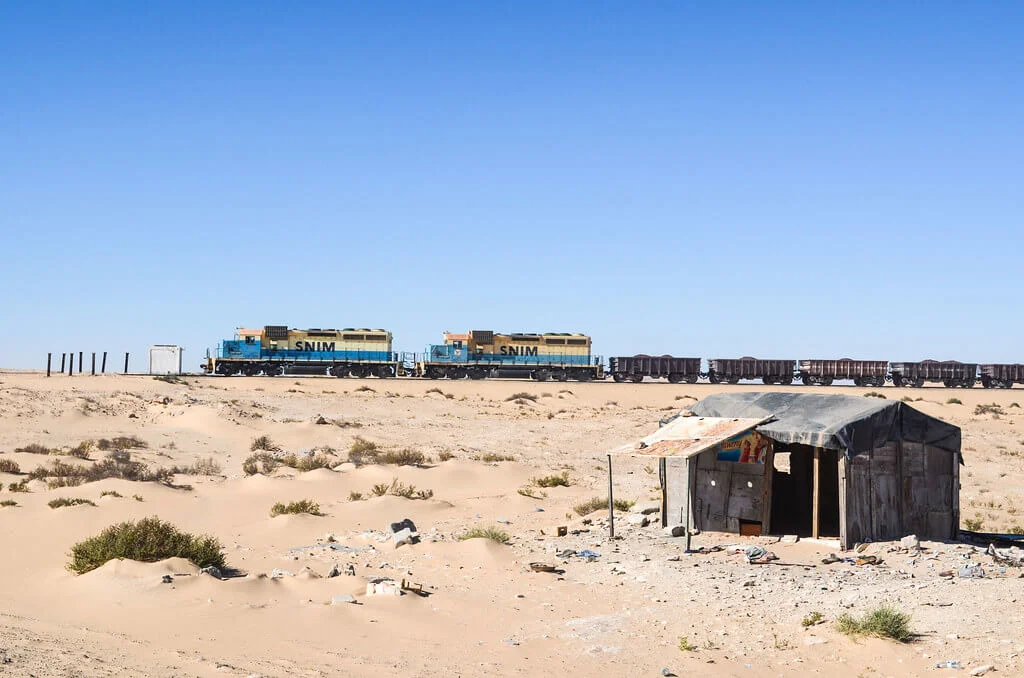 Train minéralier de Mauritanie, Mauritanie, Mauritanie, Mauritanie, Mauritanie