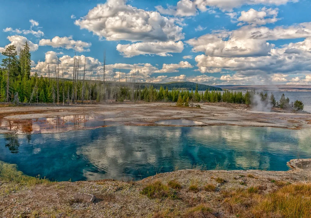 West Thumb Geyser Basin, États-Unis