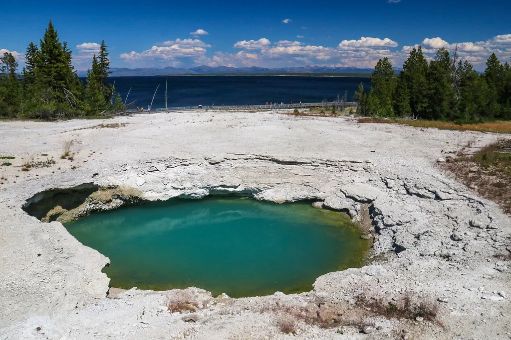 West Thumb Geyser Basin, États-Unis