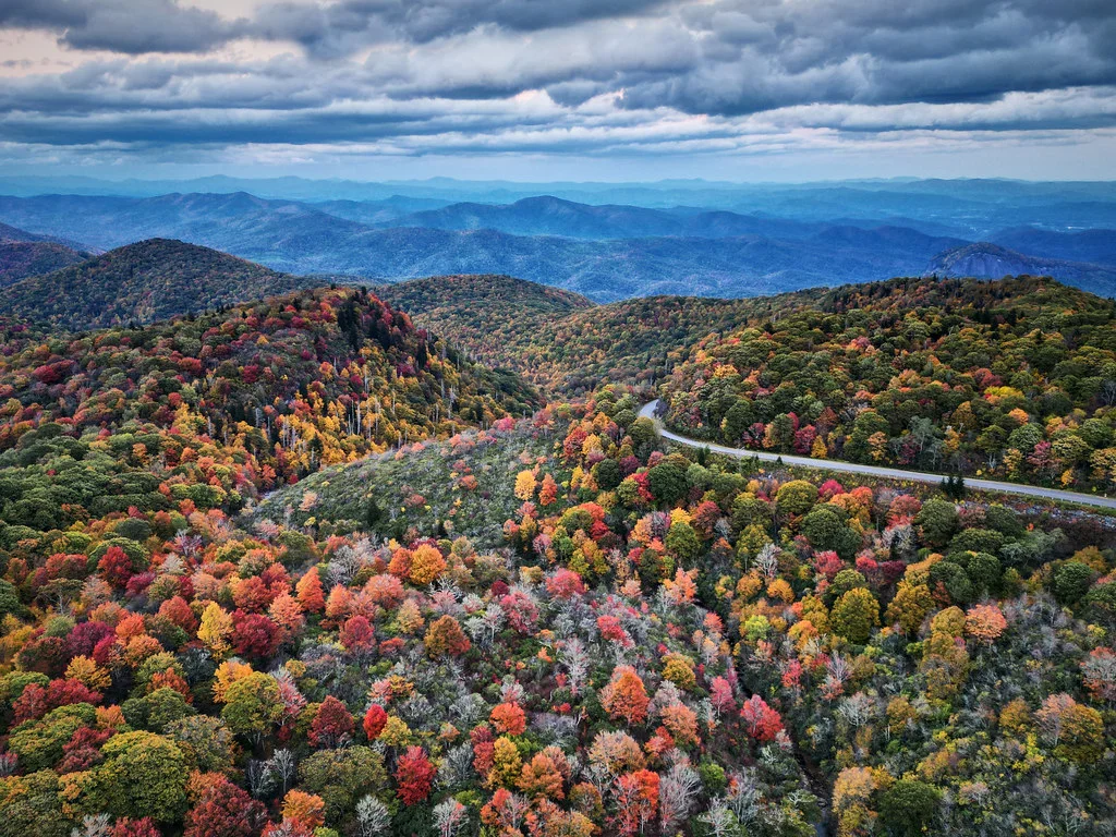 Blue Ridge Parkway, États-Unis, États-Unis