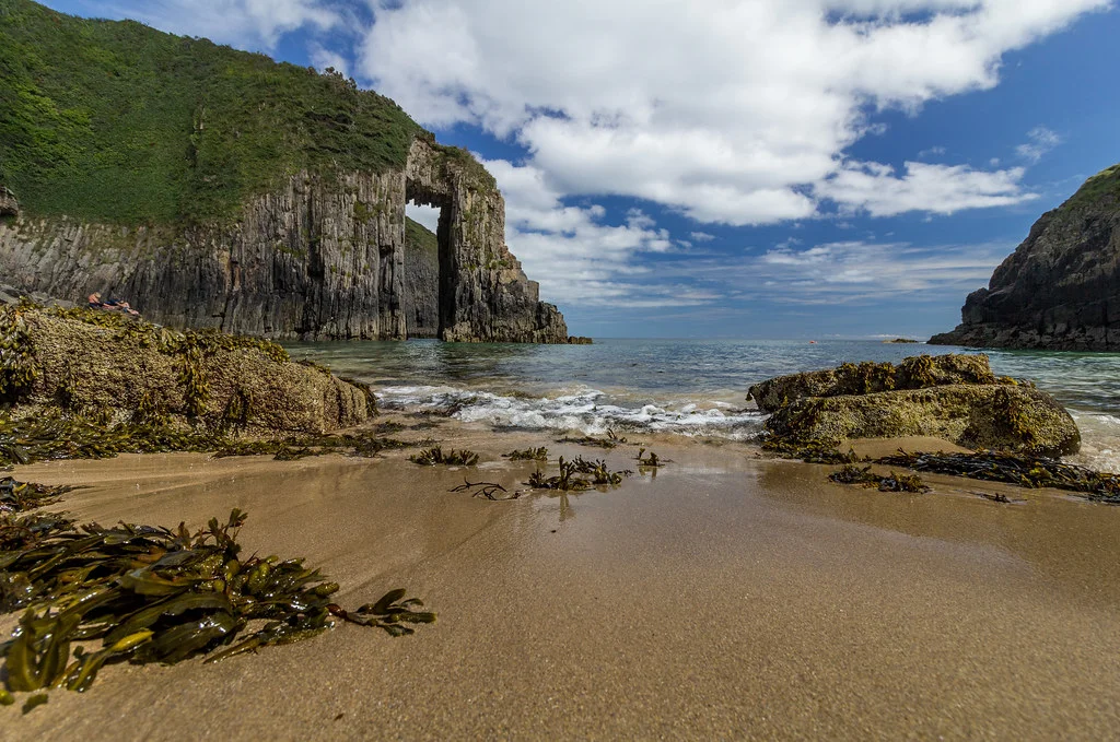 Skrinkle Haven Beach, Pays de Galles