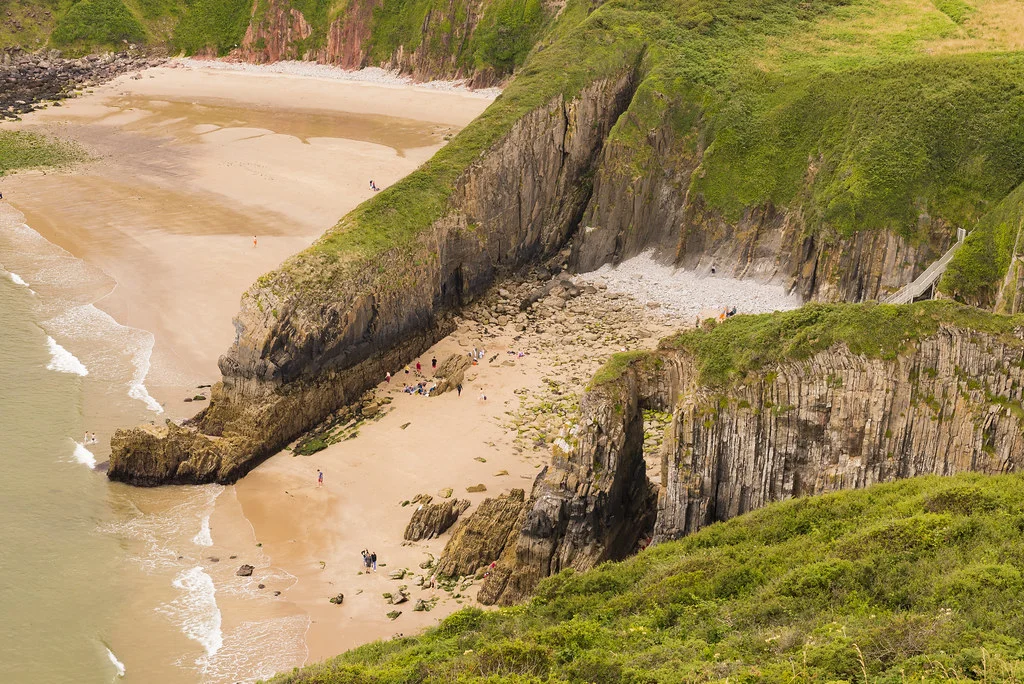 Skrinkle Haven Beach, Pays de Galles