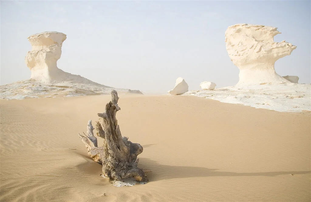 Désert blanc, Égypte, Égypte