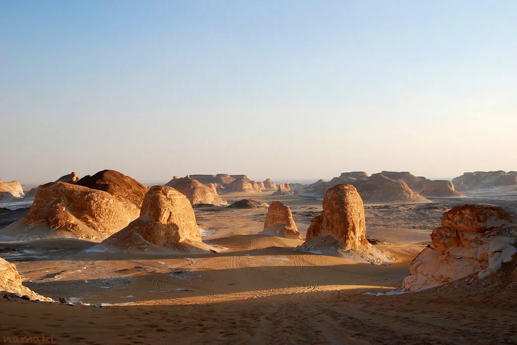 Désert blanc, Égypte, Égypte