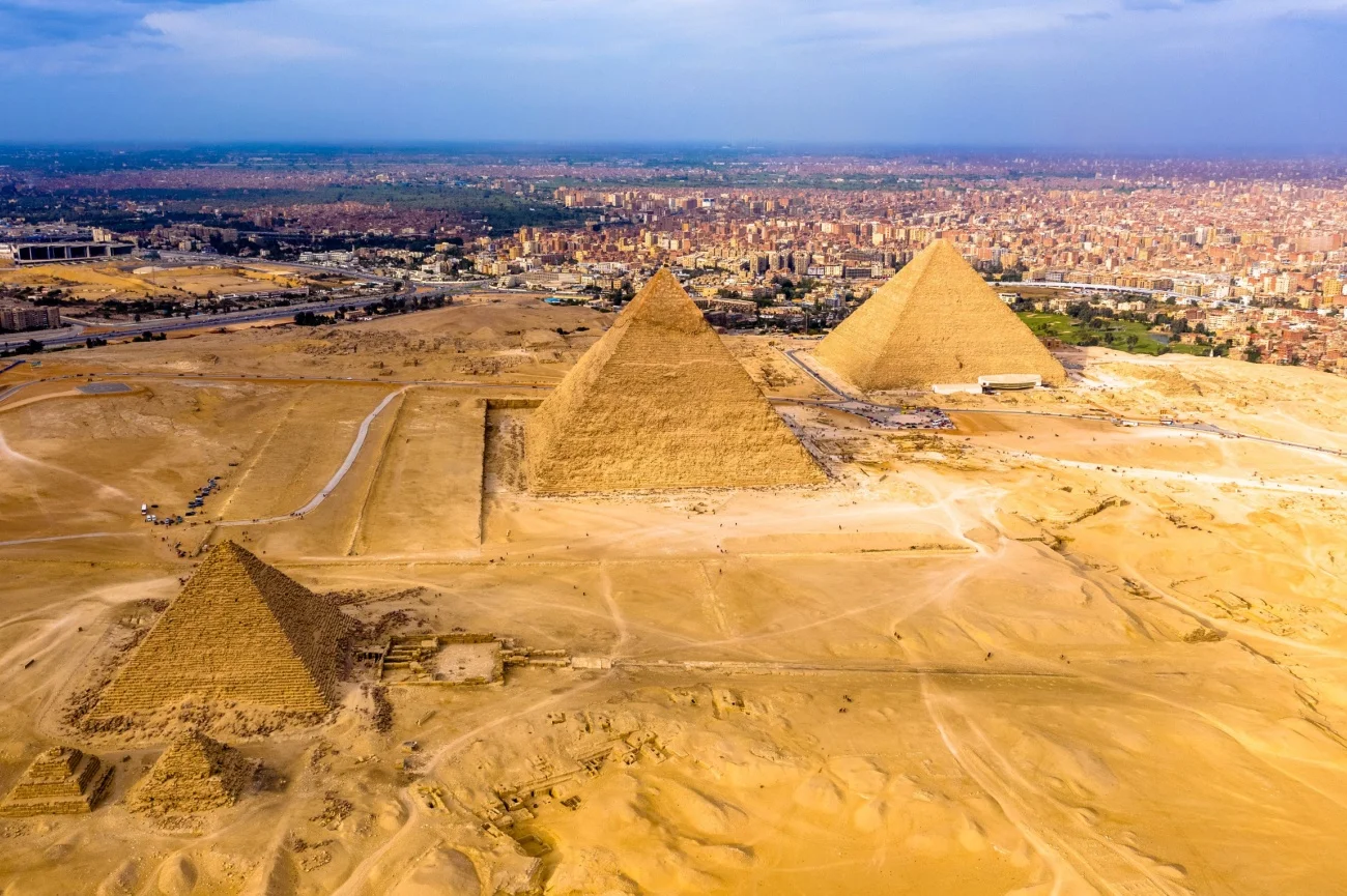 Plateau de Gizeh, Égypte