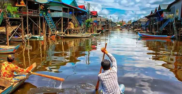 Tonlé Sap, Cambodge
