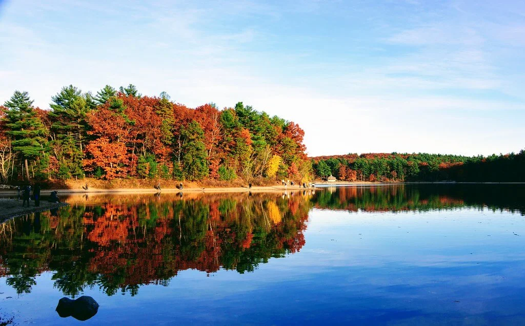 Étang de Walden, États-Unis
