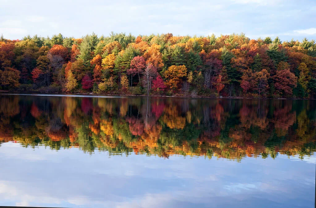 Étang de Walden, États-Unis