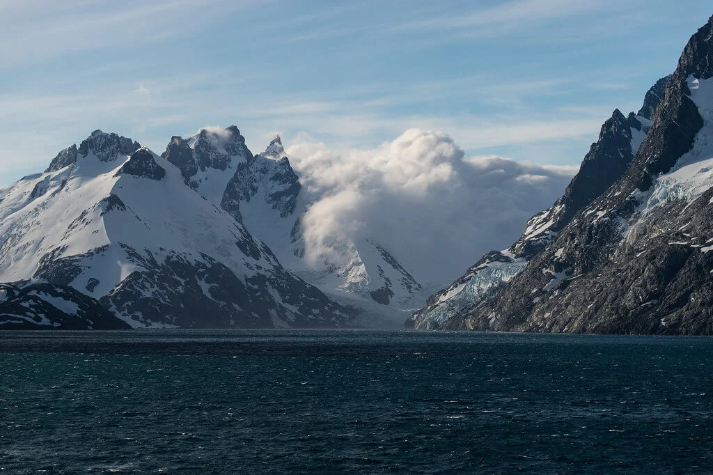 Fjord Drygalski, Géorgie du Sud et Îles Sandwich du Sud