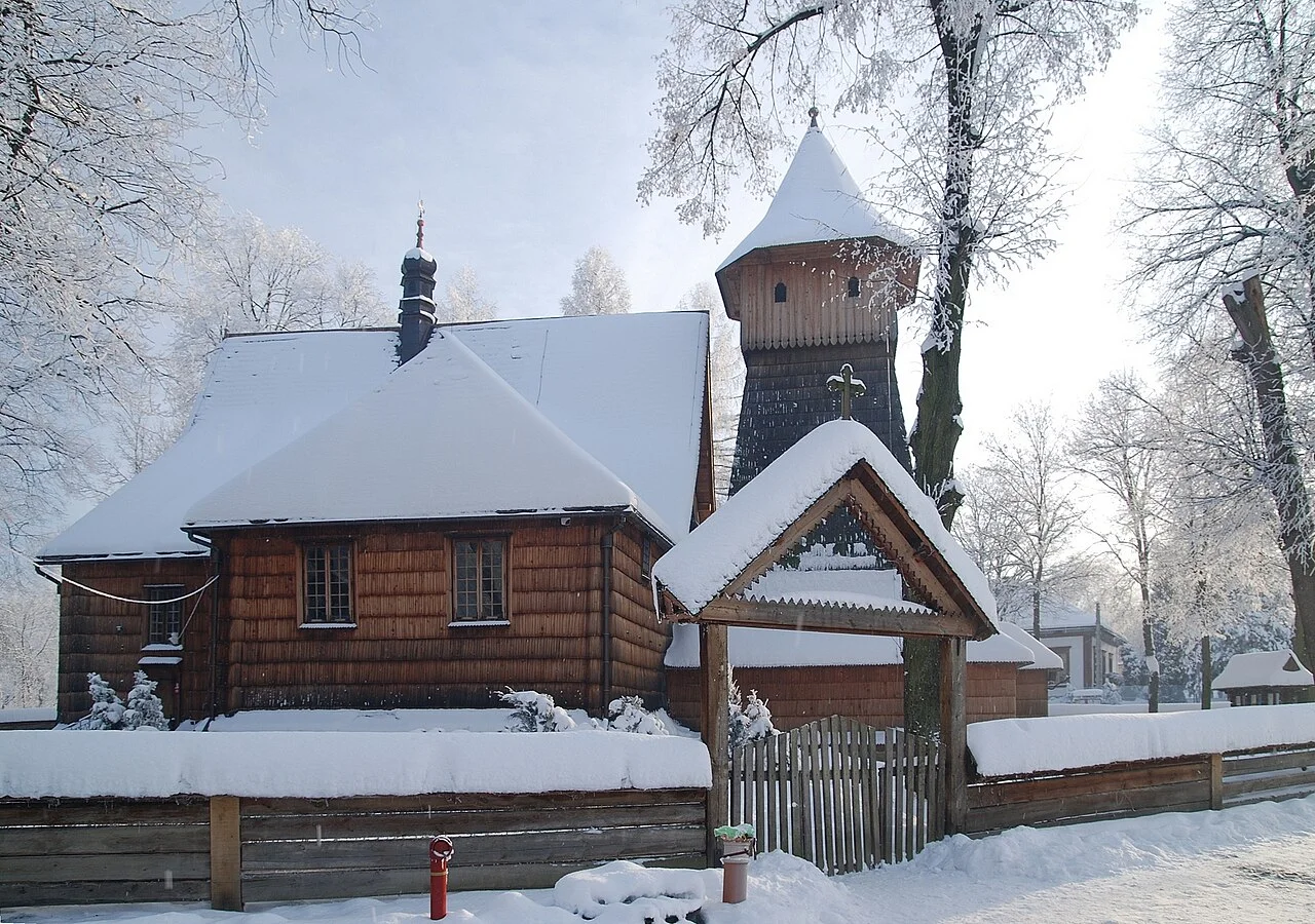Église Saint-Michel-Archange de Binarowa, Pologne