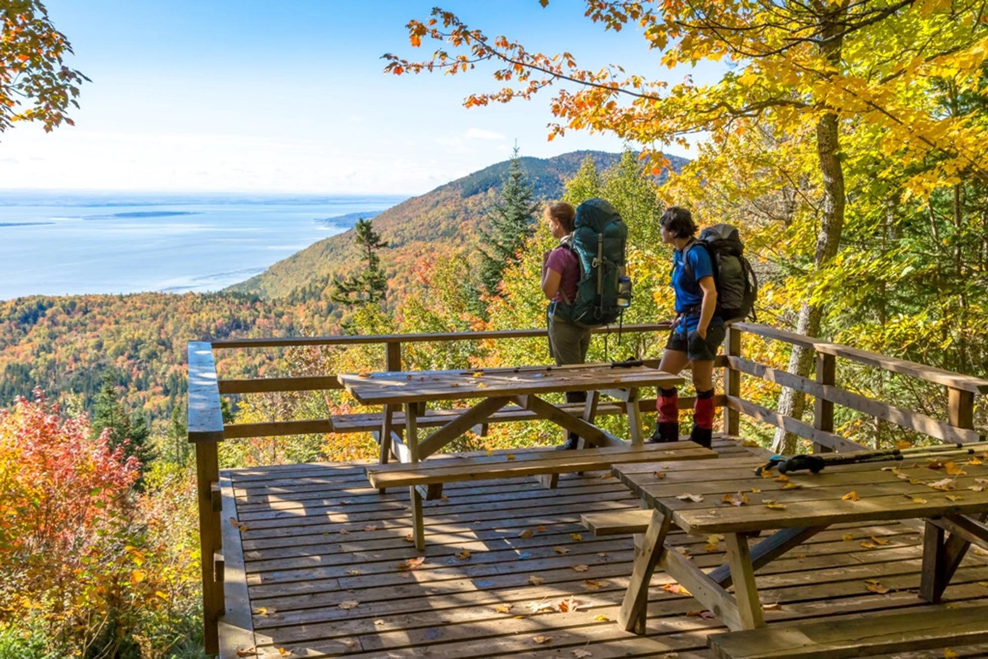 Sentier Les Caps, Canada