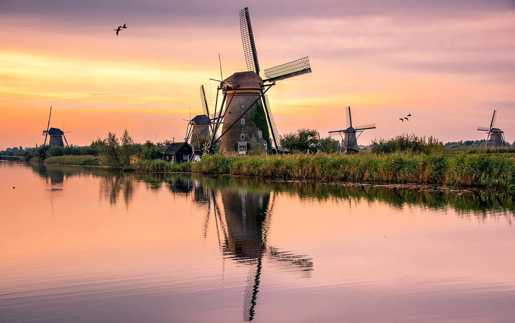 Moulins de Kinderdijk, Pays-Bas
