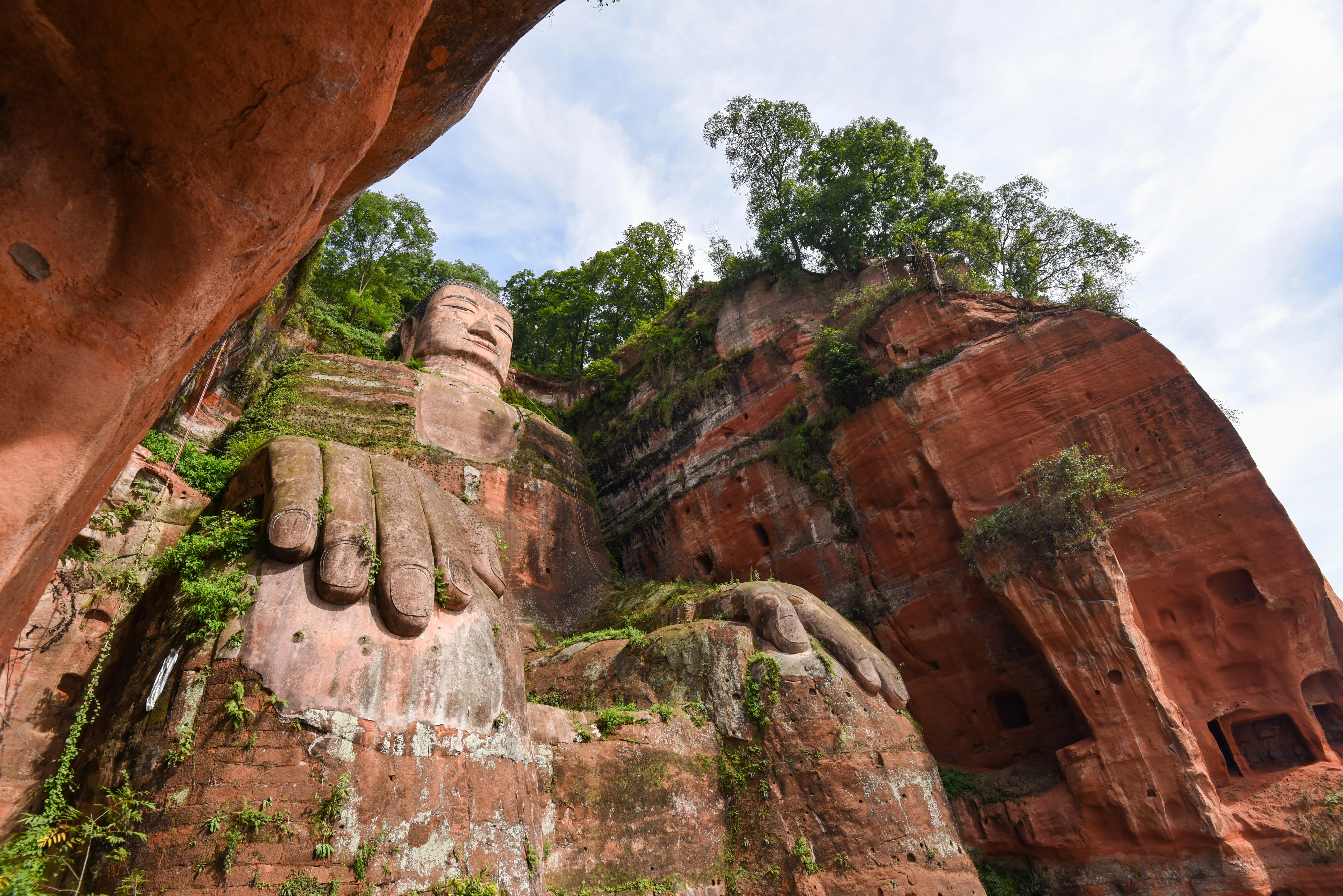 Grand Bouddha de Leshan, Chine
