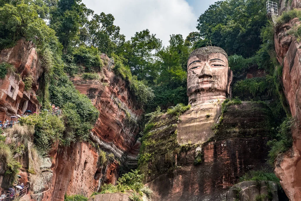 Grand Bouddha de Leshan, Chine