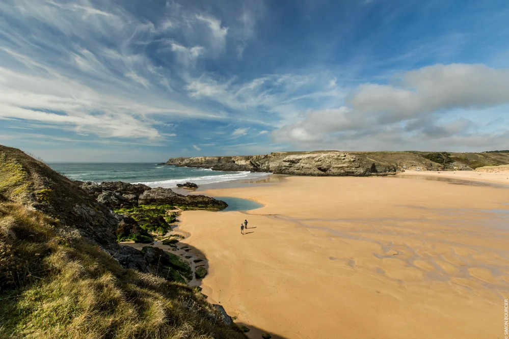Plage du Donnant, France