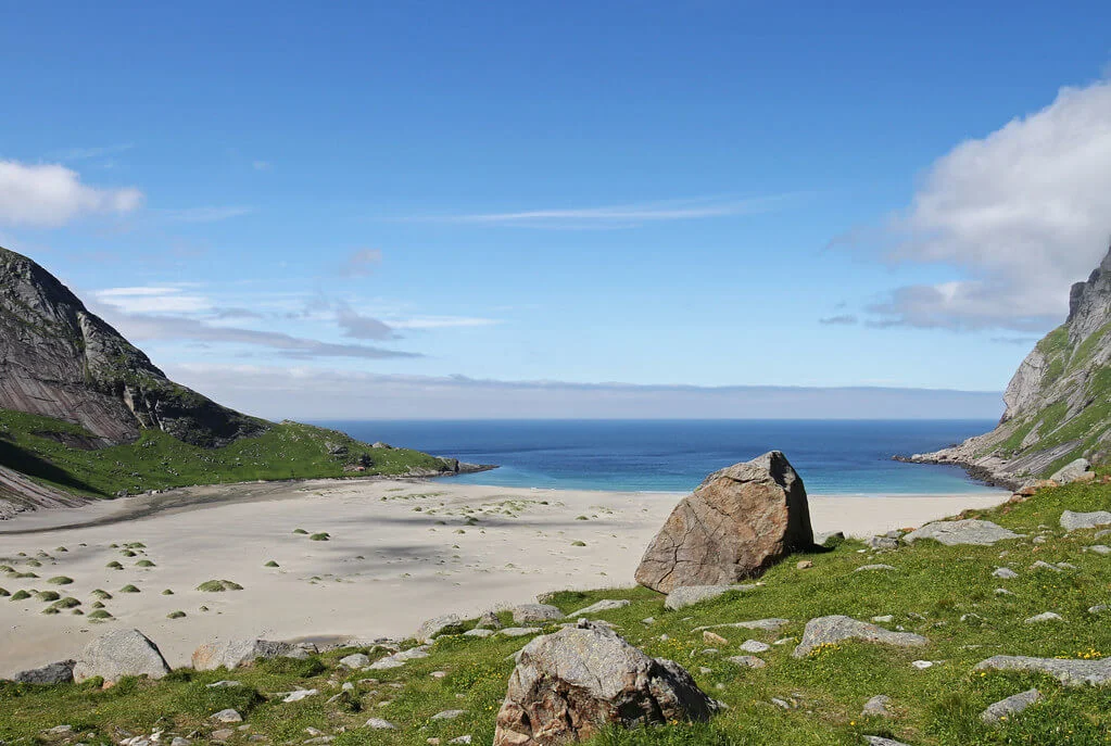  Bunes Beach, Norvège