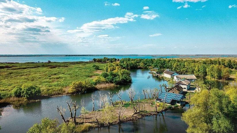Delta du Danube, Roumanie, Ukraine