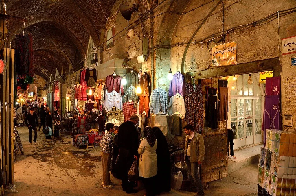 Grand bazar d'Ispahan, Iran